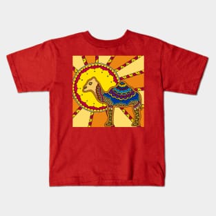 Camel and Sun Kids T-Shirt